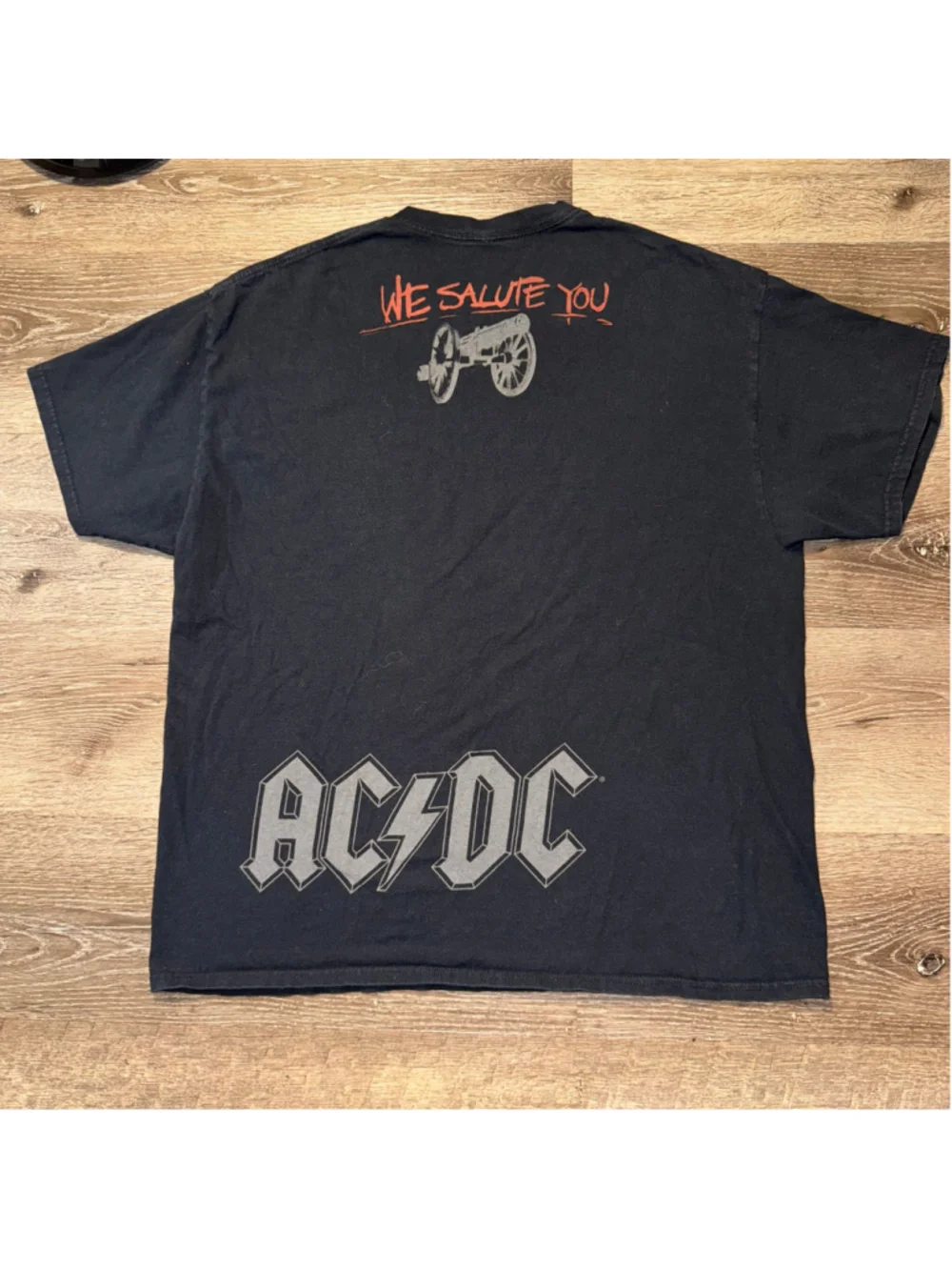 Liquid Blue AC/DC For Those About To Rock T-Shirt Size Xl